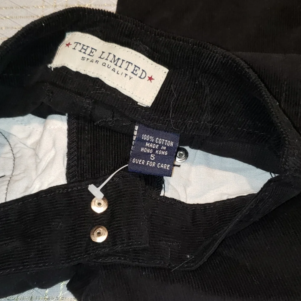 THE LIMITED Girls Jeans Pants NEW Black Velvet